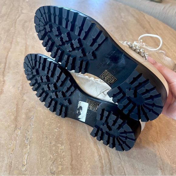 NEW Jimmy Choo Cruz Combat Boots - Picture 15 of 16